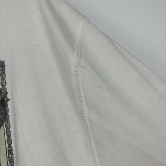 Banana Republic Safari Pocket Tee Mens XL Iguana Map White Logo Lizard Reptile - Picture 12 of 13